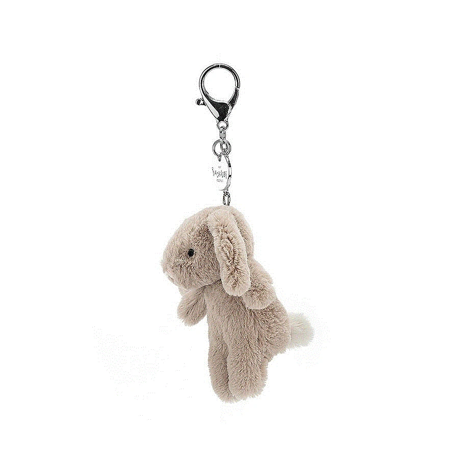 Jellycat Stofftier Bashful Bunny Beige Bag Charm 2 Jellycat Stofftier Bashful Bunny Beige Bag Charm – Bild 2