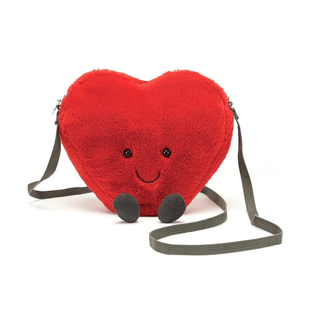 Jellycat Amuseable Heart Bag - Kuschelige Herz Tasche 1 Jellycat Amuseable Heart Bag - Kuschelige Herz Tasche