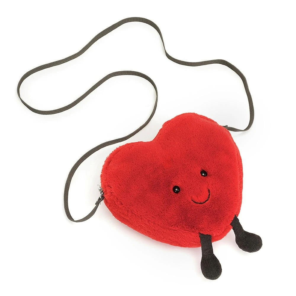 Jellycat Amuseable Heart Bag - Kuschelige Herz Tasche 2 Jellycat Amuseable Heart Bag - Kuschelige Herz Tasche – Bild 2