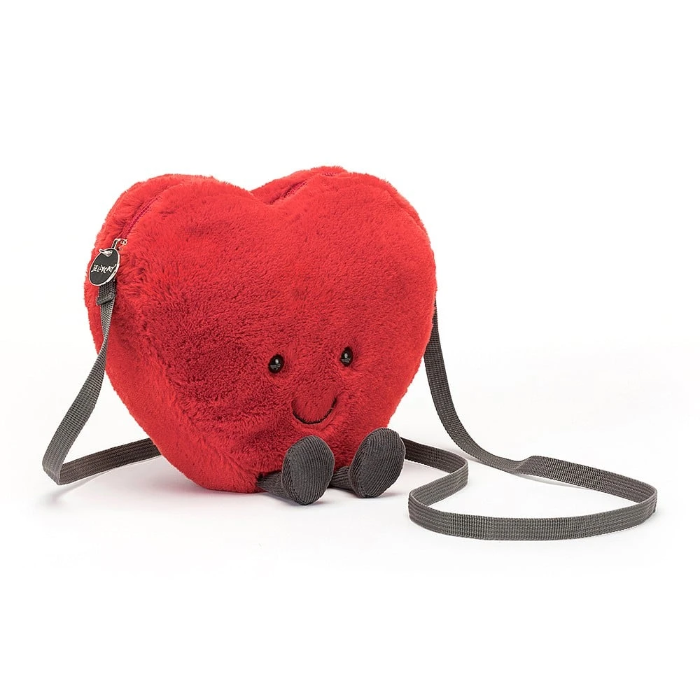 Jellycat Amuseable Heart Bag - Kuschelige Herz Tasche 4 Jellycat Amuseable Heart Bag - Kuschelige Herz Tasche – Bild 4