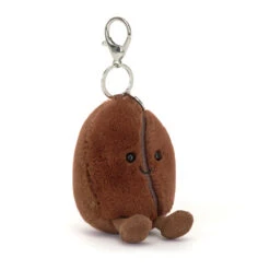 Jellycat Stofftier Coffee Bean Bag Charm Kaffeebohne Als Anhänger -Jellycat ACB4BC Amuseables Coffee Bean Bag Charm 4 1000px 889290