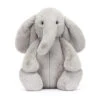 Jellycat Stofftier Bashful Luxe Elephant Thuddeus Big Plüsch-Elefant Groß