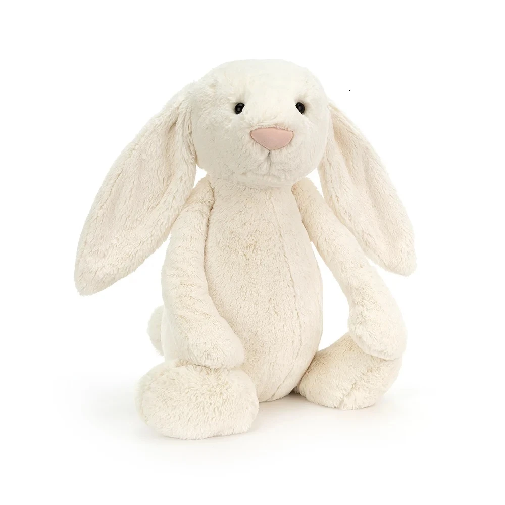 Jellycat Stofftier Bashful Cream Bunny Really Big Großer Weißer Hase 1 Jellycat Stofftier Bashful Cream Bunny Really Big Großer Weißer Hase