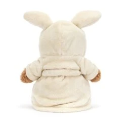 Jellycat Stofftier Bartholomew Bear Bathrobe Plüschtier Bär Mit Bademantel -Jellycat BARM2BR 3 890825