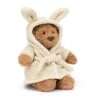 Jellycat Stofftier Bartholomew Bear Bathrobe Plüschtier Bär Mit Bademantel