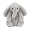 Jellycat Stofftier Bashful Luxe Elephant Thuddeus Original Plüsch-Elefant