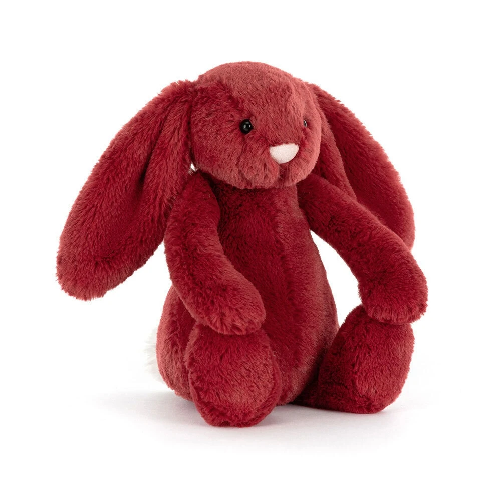 Jellycat Stofftier Bashful Redcurrant Bunny Small 2 Jellycat Stofftier Bashful Redcurrant Bunny Small – Bild 2