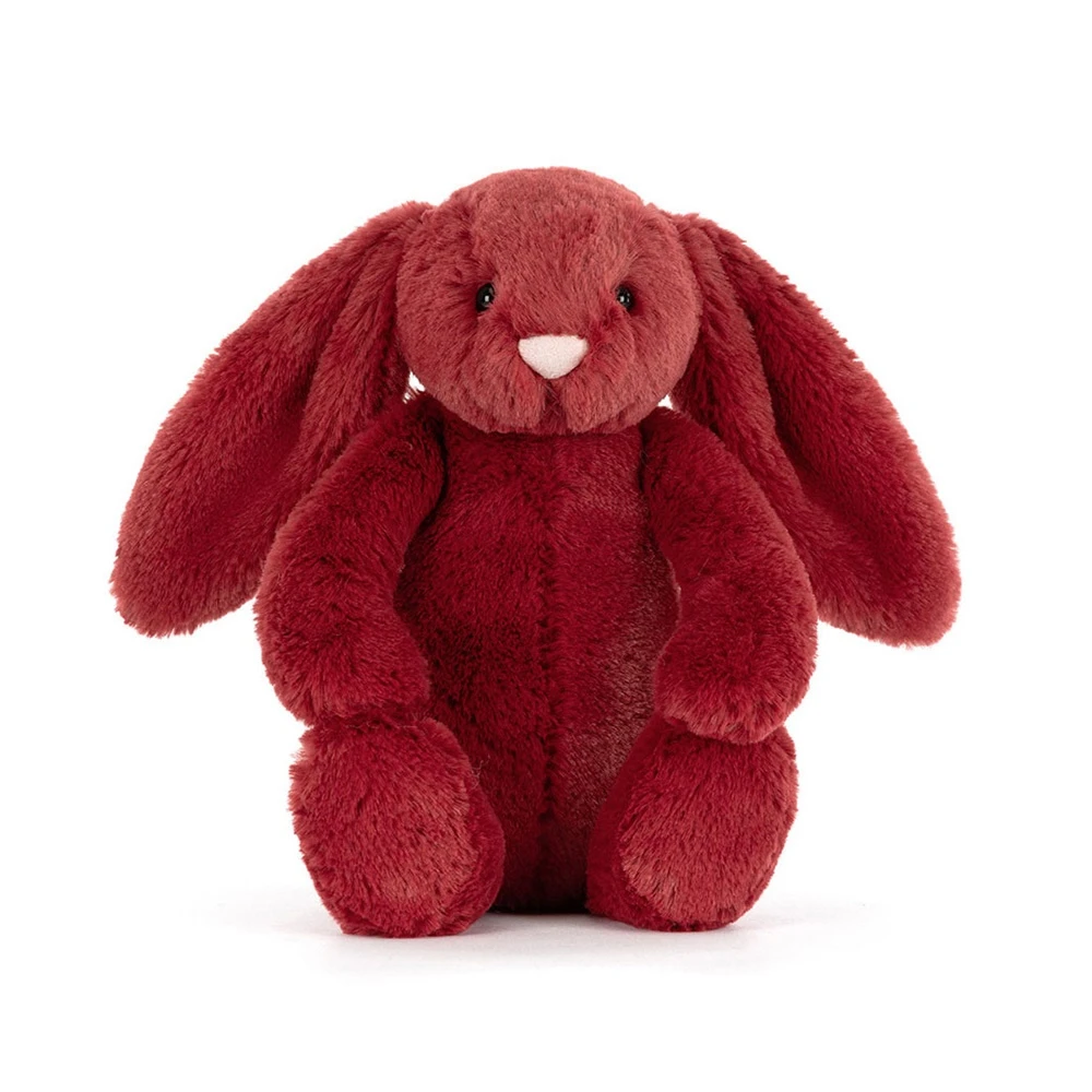 Jellycat Stofftier Bashful Redcurrant Bunny Small 1 Jellycat Stofftier Bashful Redcurrant Bunny Small