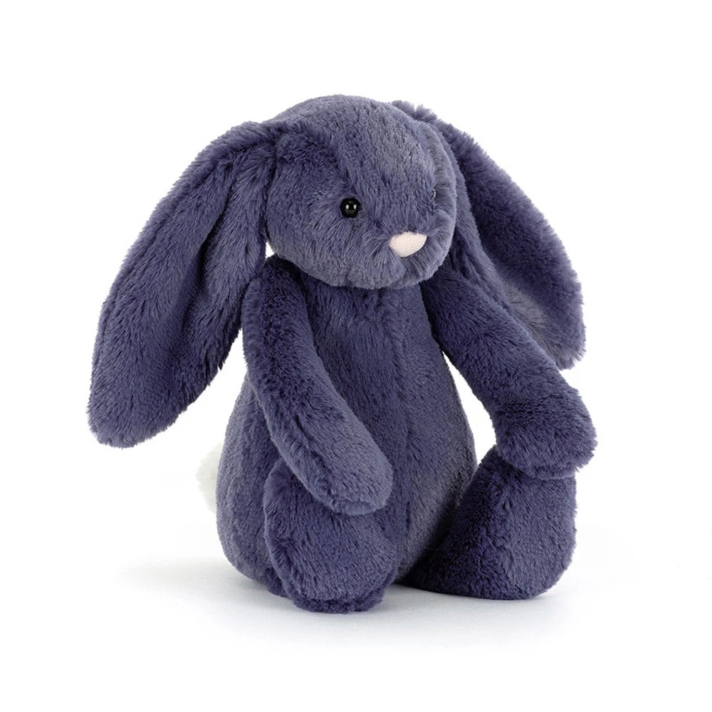 Jellycat Stofftier Bashful Saffyre Bunny Small 2 Jellycat Stofftier Bashful Saffyre Bunny Small – Bild 2