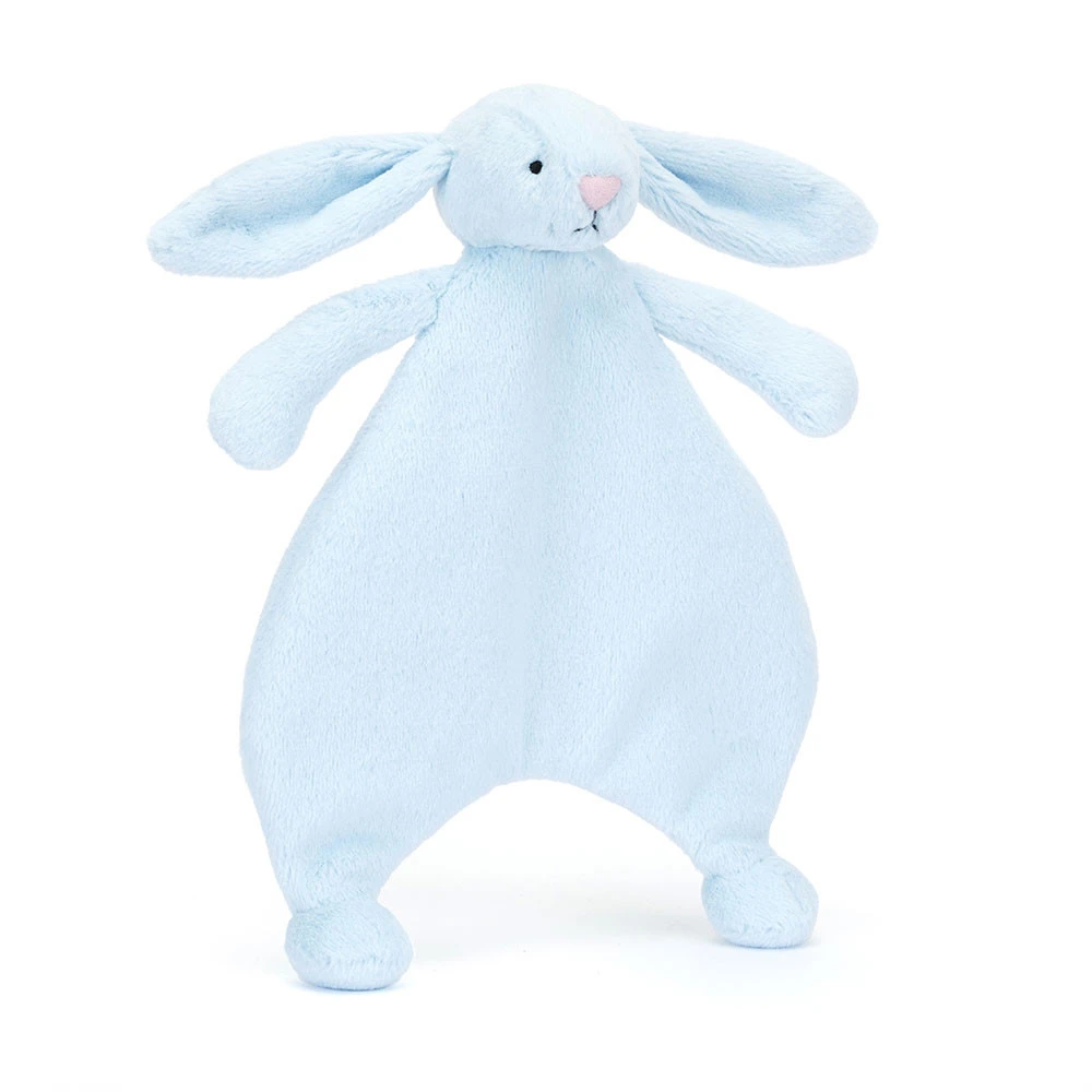 Jellycat Bashful Blue Bunny Comforter Schmusetuch Hase In Hellblau 1 Jellycat Bashful Blue Bunny Comforter Schmusetuch Hase In Hellblau