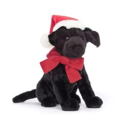 Jellycat Stofftier Winter Warmer Pippa Black Labrador