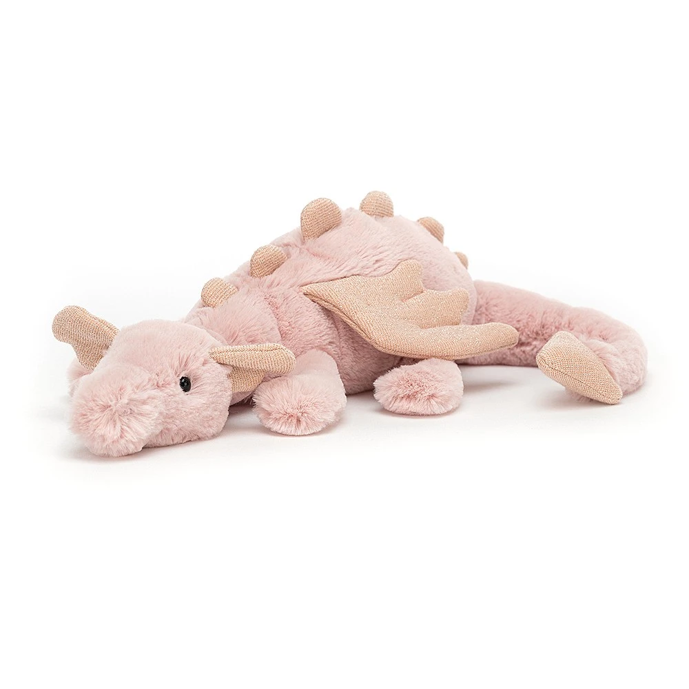 Jellycat Stofftier Rose Dragon Little 1 Jellycat Stofftier Rose Dragon Little