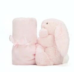 Jellycat Schnuffeltuch Bashful Hase Rosa - 33 Cm -Jellycat afbeelding 3 1