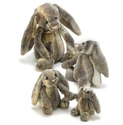 Jellycat Bashful Baumwollschwanzkaninchen Mittelgroß - 31 Cm -Jellycat afbeelding 4 7