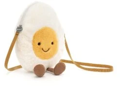 Jellycat Amuseable Glückliches Gekochtes Ei Tasche - 30x18cm
