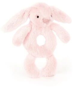 Jellycat Bashful Greifring Hase Rosa