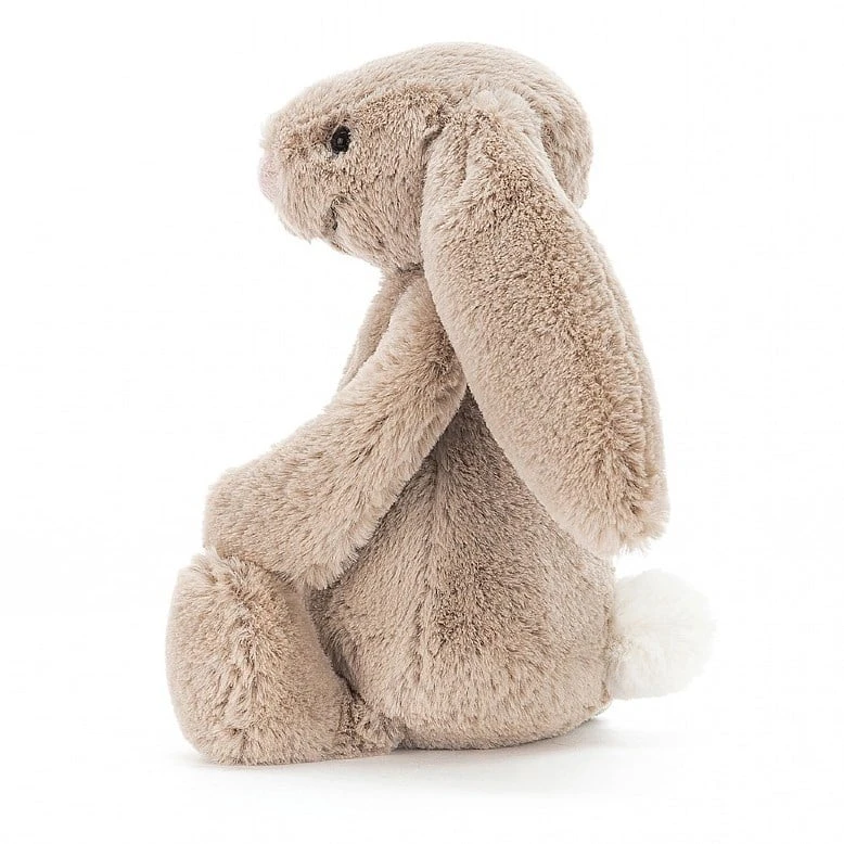 Jellycat Bashful Hase Beige Klein - 18cm 2 Jellycat Bashful Hase Beige Klein - 18cm – Bild 2
