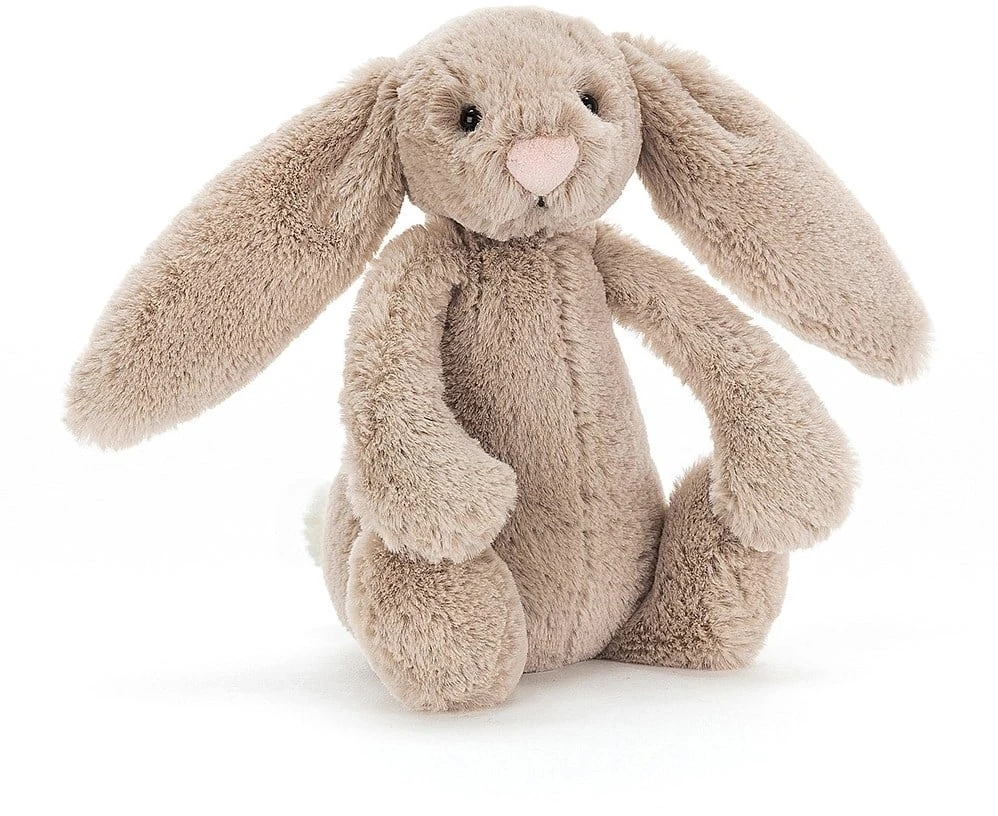 Jellycat Bashful Hase Beige Klein - 18cm 1 Jellycat Bashful Hase Beige Klein - 18cm