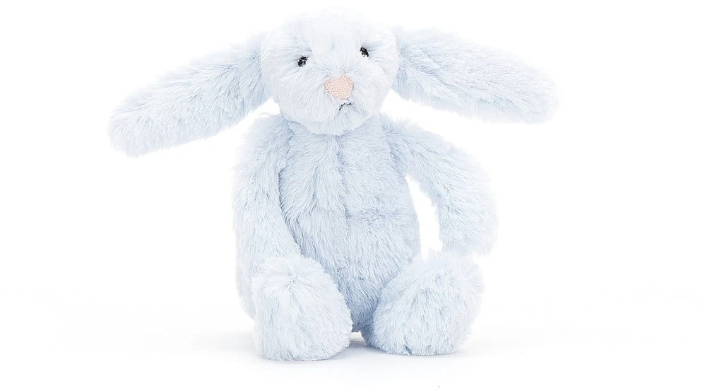 Jellycat Bashful Hase Blau Baby 1 Jellycat Bashful Hase Blau Baby