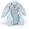 Jellycat Bashful Hase Blau Rassel - 18cm