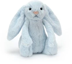 Jellycat Bashful Hase Blau Rassel - 18cm