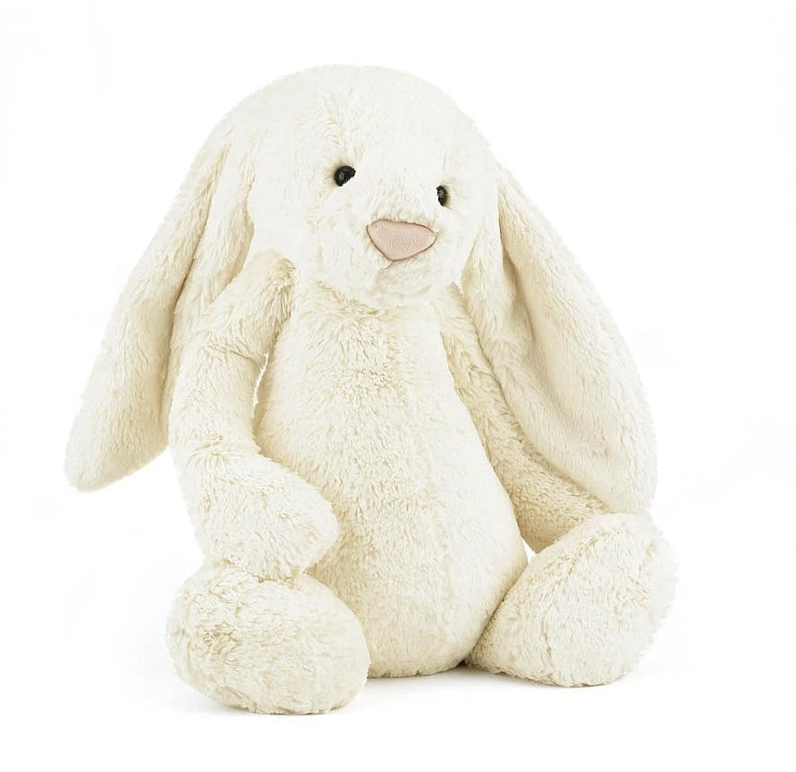 Jellycat Bashful Hase Cremefarben Sehr Groß - 51 Cm 1 Jellycat Bashful Hase Cremefarben Sehr Groß - 51 Cm