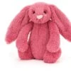 Jellycat Bashful Hase Kirschrot Klein - 18x9cm