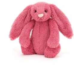 Jellycat Bashful Hase Kirschrot Klein - 18x9cm