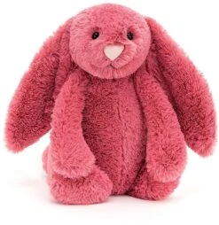 Jellycat Bashful Hase Kirschrot Mittelgroß - 31x12cm
