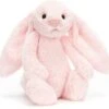 Jellycat Bashful Hase Rosa Mittelgroß 31cm