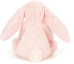 Jellycat Bashful Hase Rosa Rassel - 18cm -Jellycat jellycat bashful hase rosa rassel 18cm 3