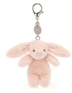 Jellycat Bashful Hase Rosig Schlüsselanhänger - 8x3cm