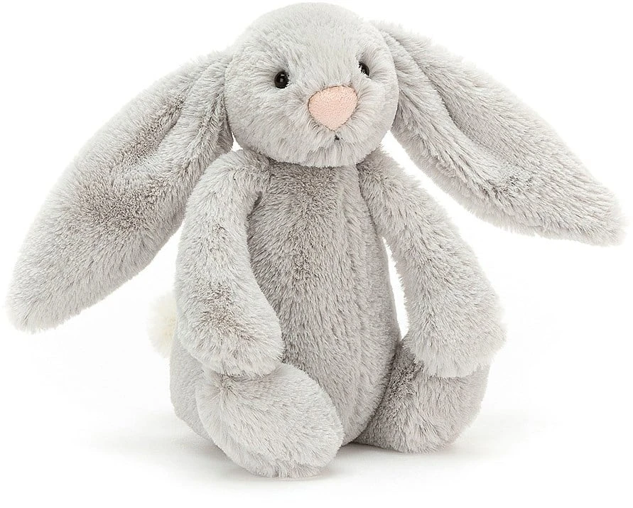 Jellycat Bashful Hase Silber Klein - 18 Cm 1 Jellycat Bashful Hase Silber Klein - 18 Cm