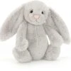 Jellycat Bashful Hase Silber Mittelgroß - 31cm