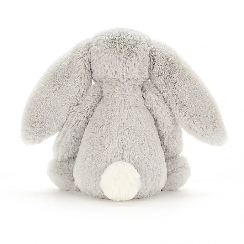Jellycat Bashful Hase Silber Mittelgroß - 31cm 3 Jellycat Bashful Hase Silber Mittelgroß - 31cm – Bild 3