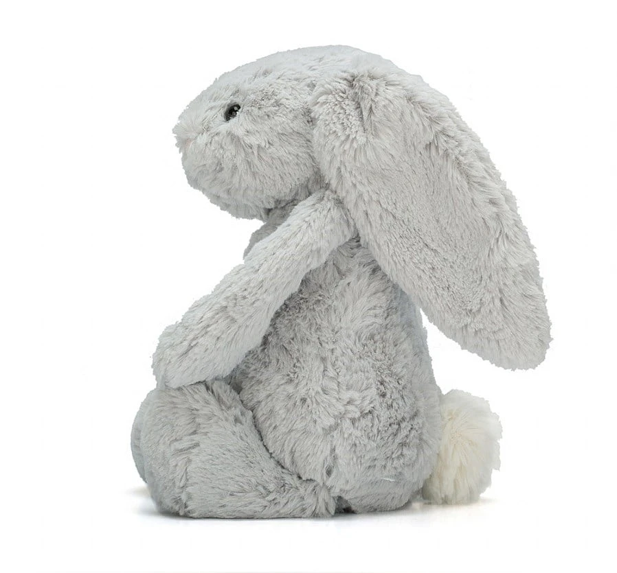 Jellycat Bashful Hase Silber Sehr Groß - 51cm 2 Jellycat Bashful Hase Silber Sehr Groß - 51cm – Bild 2