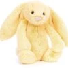 Jellycat Bashful Hase Zitrone Mittelgroß 31cm