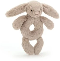 Jellycat Bashful Rassel Kaninchen Beige - 18 Cm