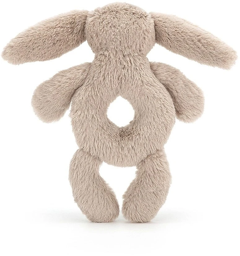 Jellycat Bashful Rassel Kaninchen Beige - 18 Cm 3 Jellycat Bashful Rassel Kaninchen Beige - 18 Cm – Bild 3