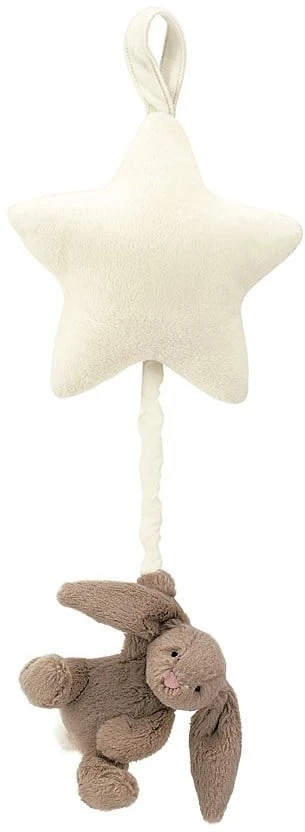 Jellycat Bashful Spieluhr Hase Beige - 28 Cm 1 Jellycat Bashful Spieluhr Hase Beige - 28 Cm