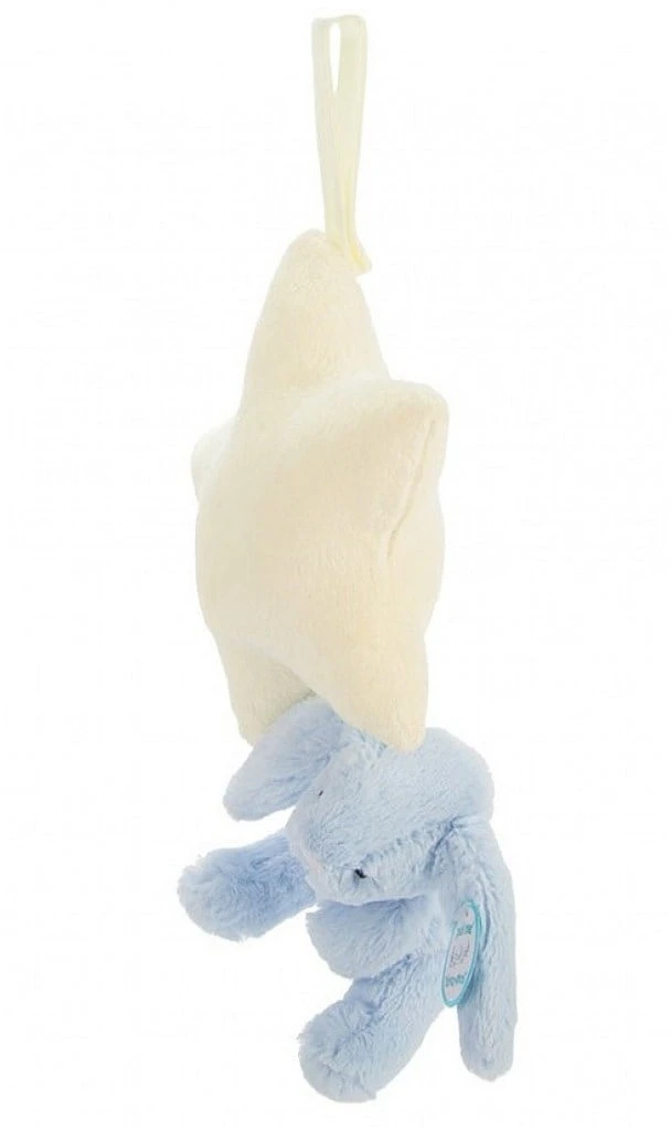 Jellycat Bashful Spieluhr Hase Blau - 28 Cm 2 Jellycat Bashful Spieluhr Hase Blau - 28 Cm – Bild 2