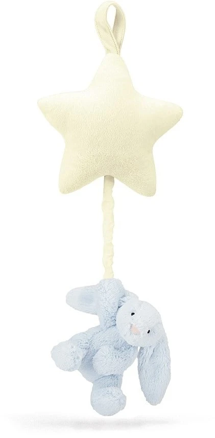 Jellycat Bashful Spieluhr Hase Blau - 28 Cm 1 Jellycat Bashful Spieluhr Hase Blau - 28 Cm