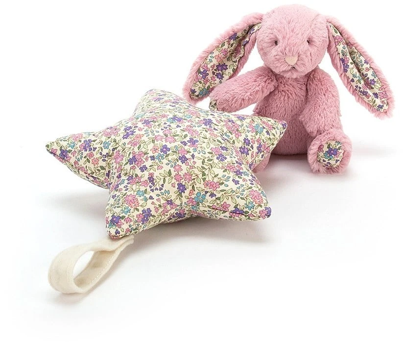 Jellycat Bashful Spieluhr Hase Blossom Tulpe - 28cm 3 Jellycat Bashful Spieluhr Hase Blossom Tulpe - 28cm – Bild 3