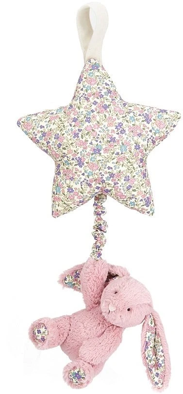 Jellycat Bashful Spieluhr Hase Blossom Tulpe - 28cm 1 Jellycat Bashful Spieluhr Hase Blossom Tulpe - 28cm