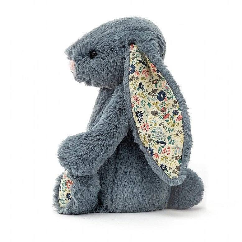 Jellycat Blossom Dusky Dunkelblau Plüschtier Hase Medium - 31 Cm 2 Jellycat Blossom Dusky Dunkelblau Plüschtier Hase Medium - 31 Cm – Bild 2