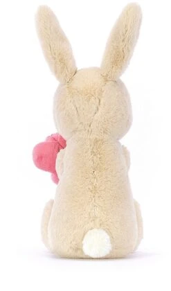 Jellycat Bonnie Hase Mit Pfingstrose - 15x8cm -Jellycat jellycat bonnie hase mit pfingstrose 15x8cm 3