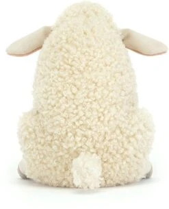 Jellycat Burly Boo Schaf - 19x12cm -Jellycat jellycat burly boo schaf 19x12cm 3