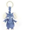 Jellycat Cordy Roy Baby Elefant Anhänger - 14cm