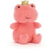 Jellycat Crowning Croaker Rosa - 12x8cm