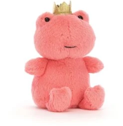 Jellycat Crowning Croaker Rosa - 12x8cm